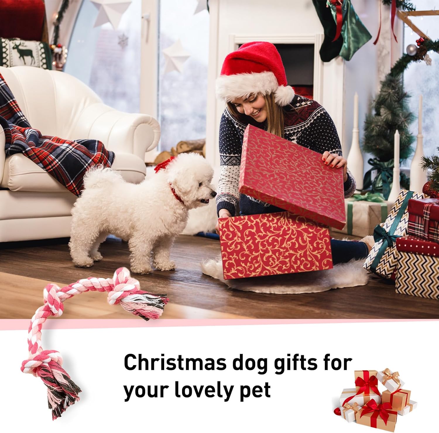 SZEE small dog rope toys pack detailing safe non toxic cotton materials