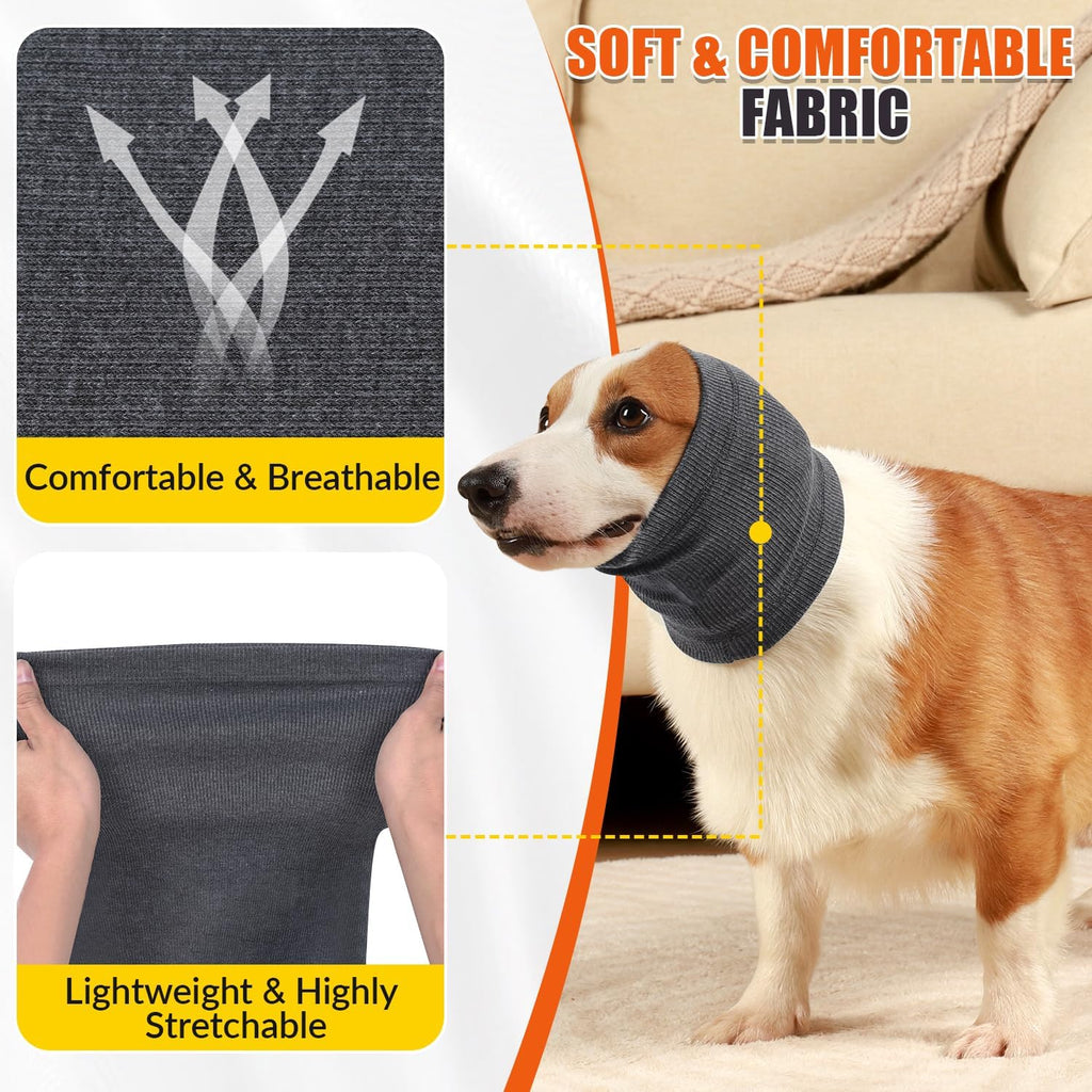 SlowTon no shake dog ear wrap adjustable jaw band