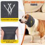 SlowTon no shake dog ear wrap adjustable jaw band