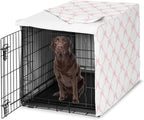 Sweet Jojo Designs 24in. Small Dog Crate Cover (Black Boho Wildflower) for Girls Pet Cage, Kennel Covers (Vintage, Floral, Leaves, Botanical, Paisley, Flower, Bohemian, Farmhouse, Orange, Blue, Teal) - Image 14
