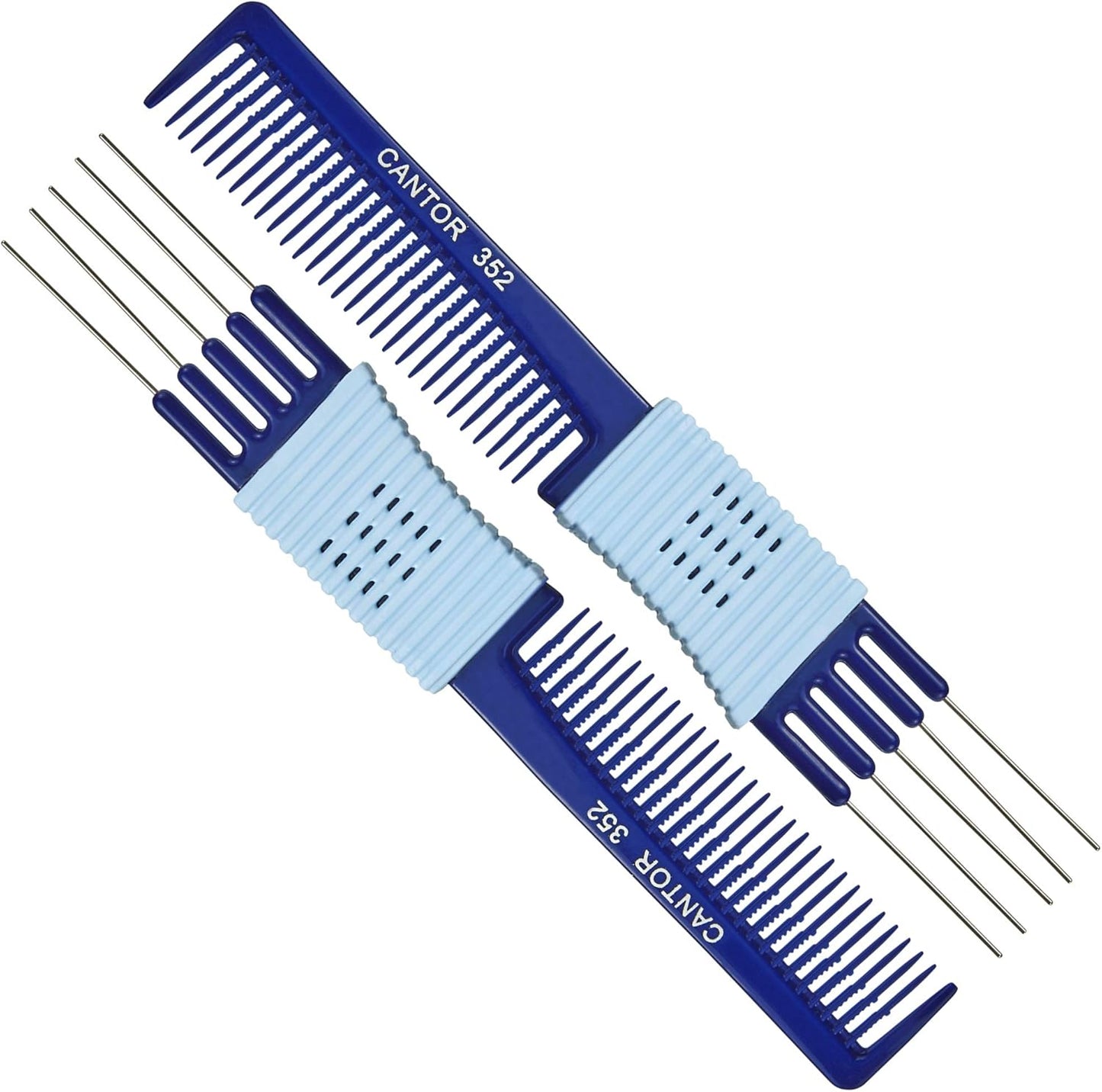 Cantor lift teasing comb and hair pick set front view