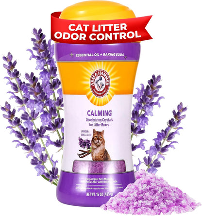 Lavender and vanilla scented pet odor neutralizer bottle details