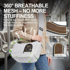 Side view of Furtent puppy sling with adjustable shoulder strap