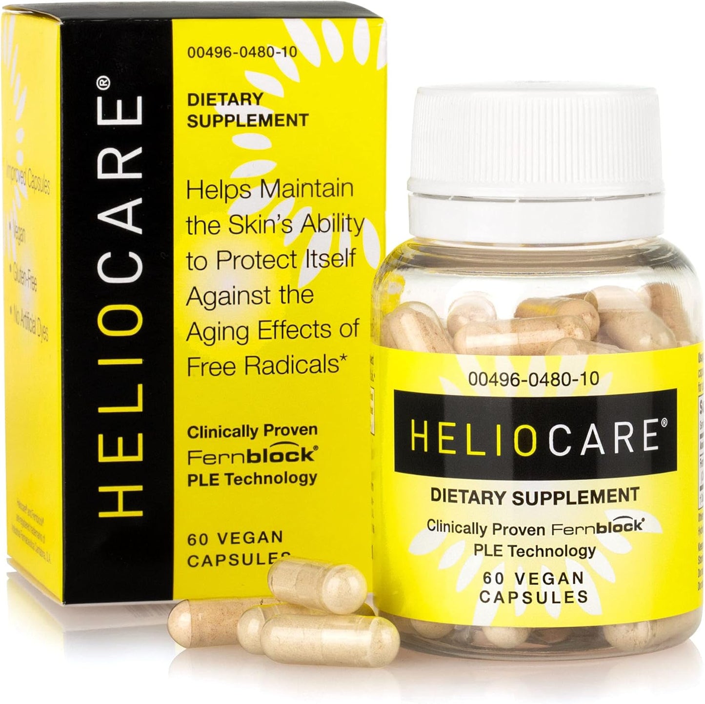 Heliocare Skin Care Dietary Supplement 240mg front view