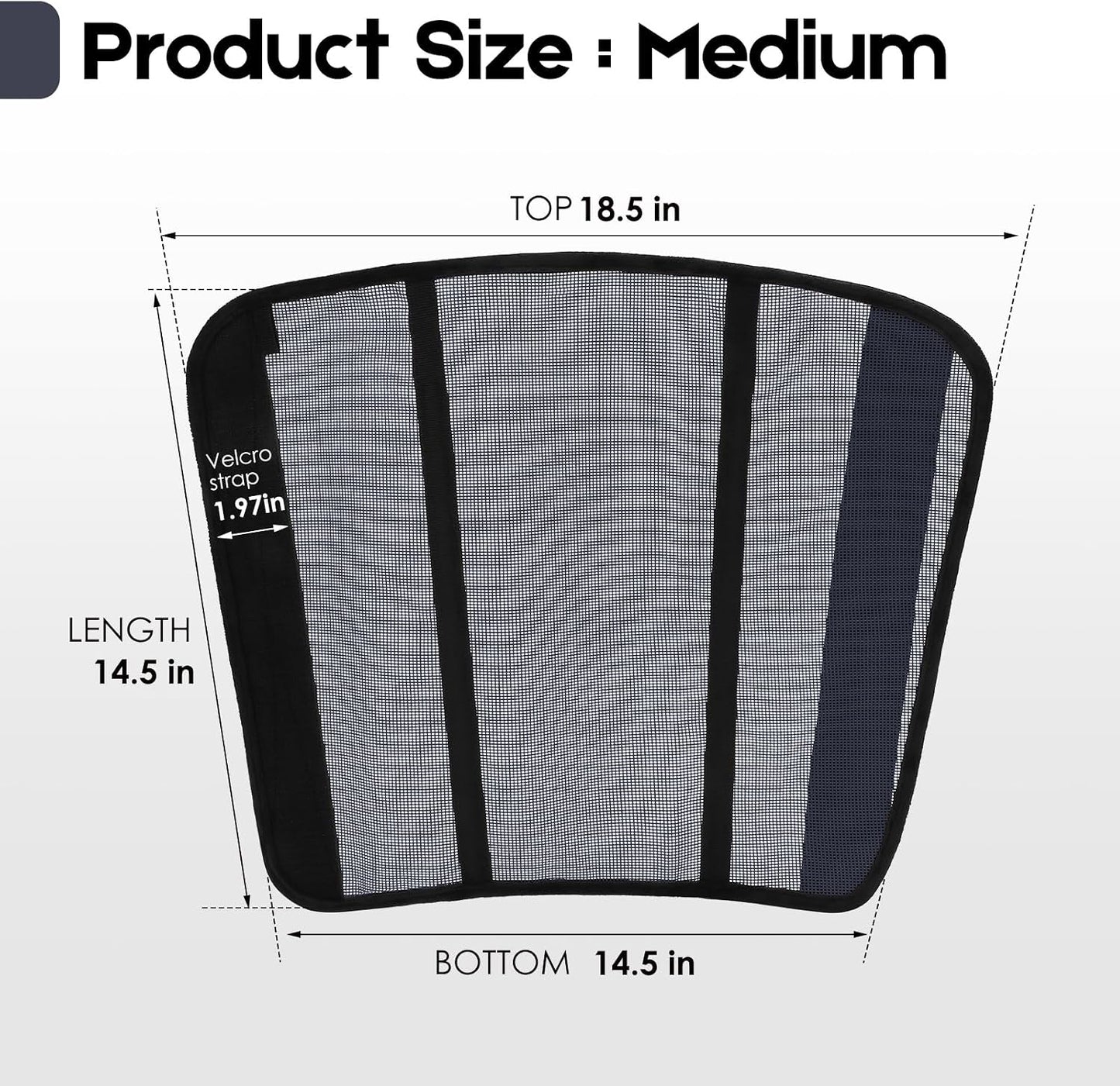 Adjustable hook-and-loop straps on dark blue mesh horse protectors