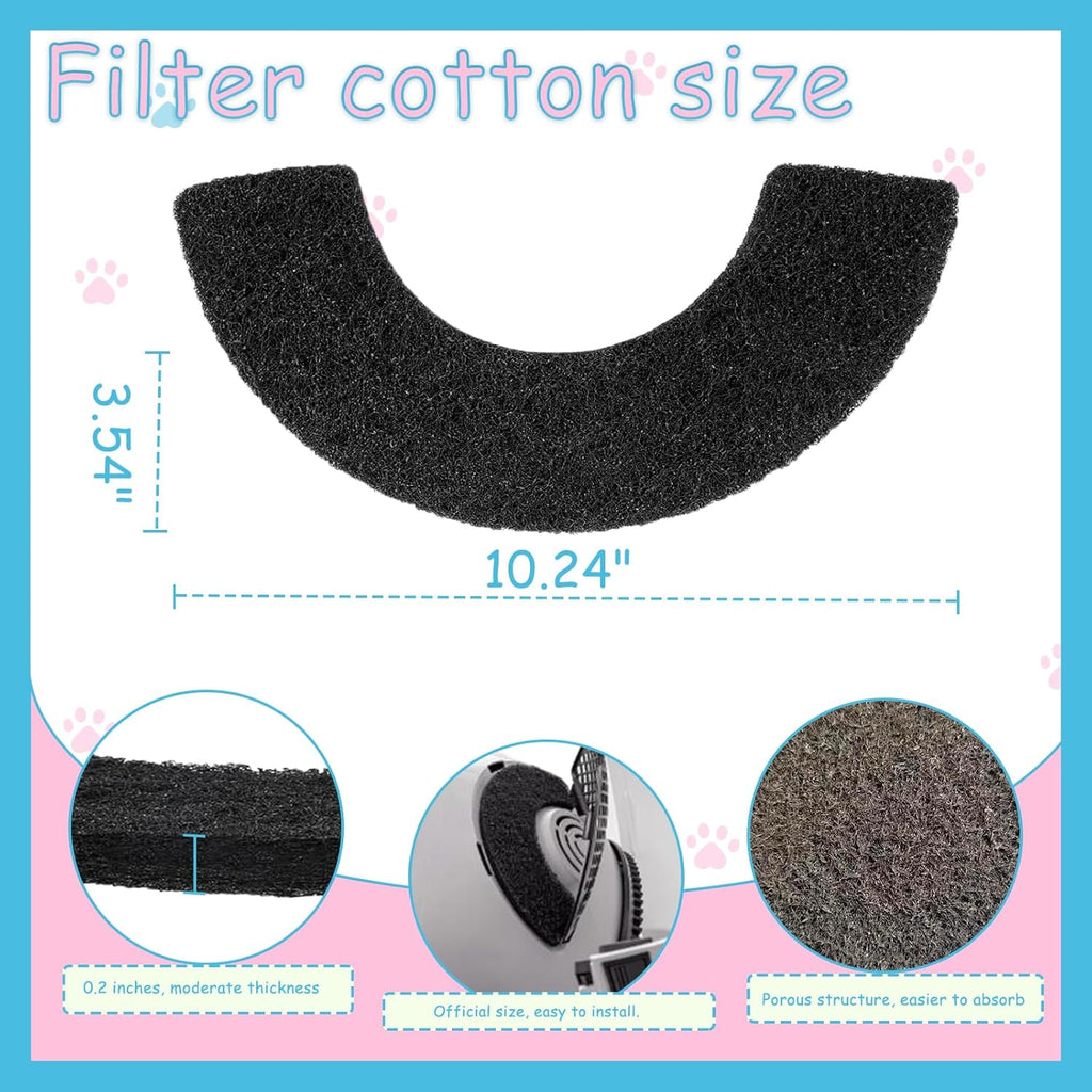 Detailed view of coconut carbon filter texture