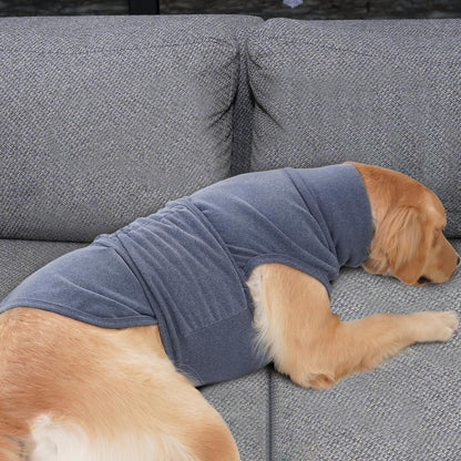 ROZKITCH pet ear cover snood folded down for regular indoor wear