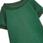 Durable fade resistant puppy winter clothes with comfortable belly cut out