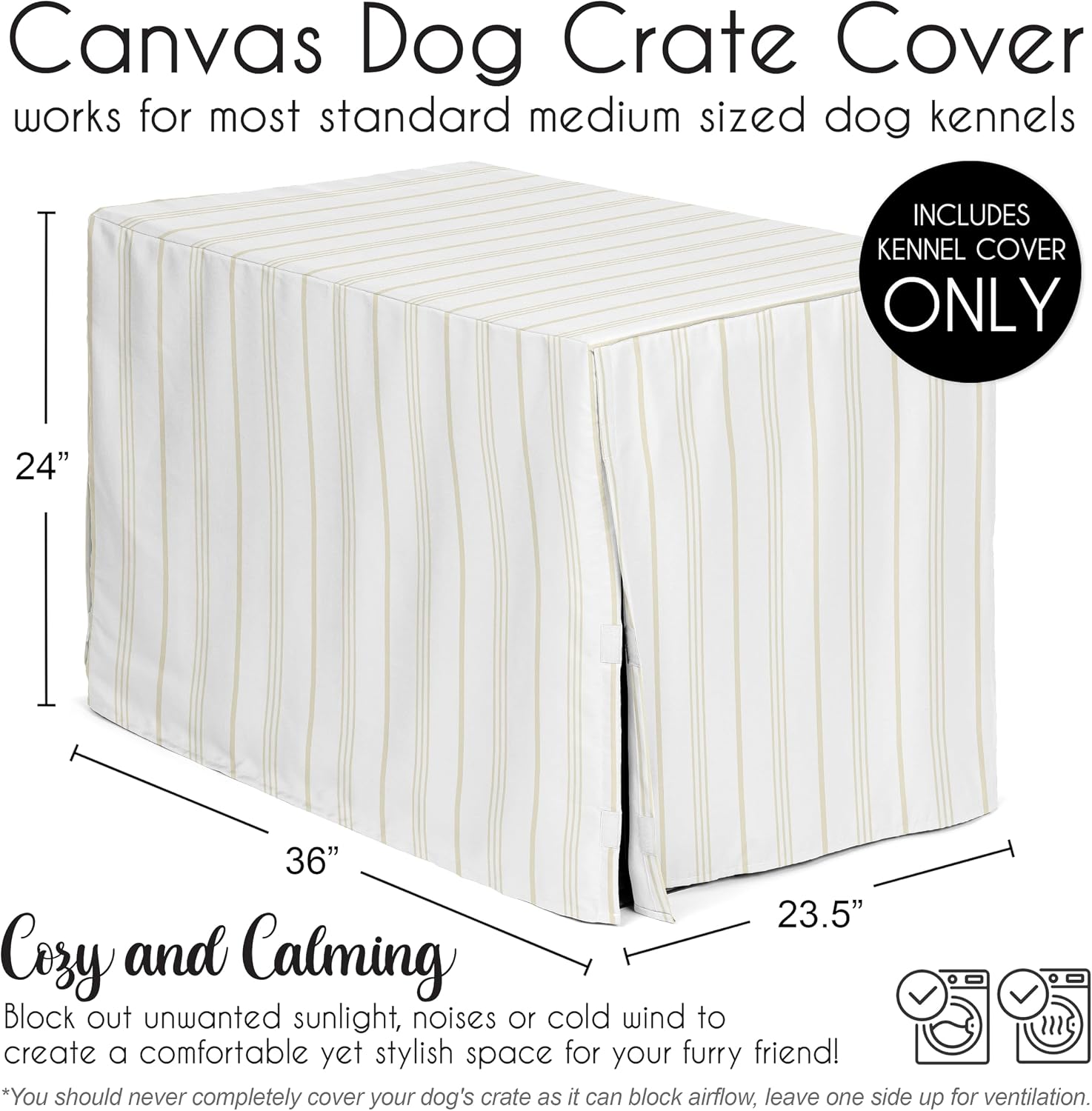 Sweet Jojo Designs contemporary minimalist dog kennel wrap angled view