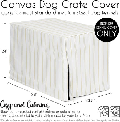 Sweet Jojo Designs contemporary minimalist dog kennel wrap angled view