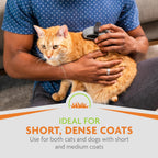 FURminator Curry Comb Grooming Brush for Short and Medium Coats - Image 12
