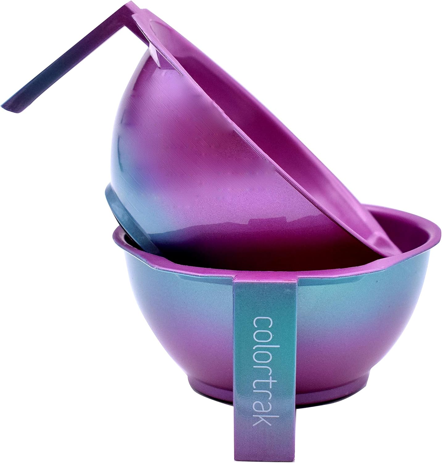 Colortrak SC Aurora hair color mixing bowls pack of two front view