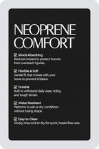 Horze neoprene overreach boots detail on closure system