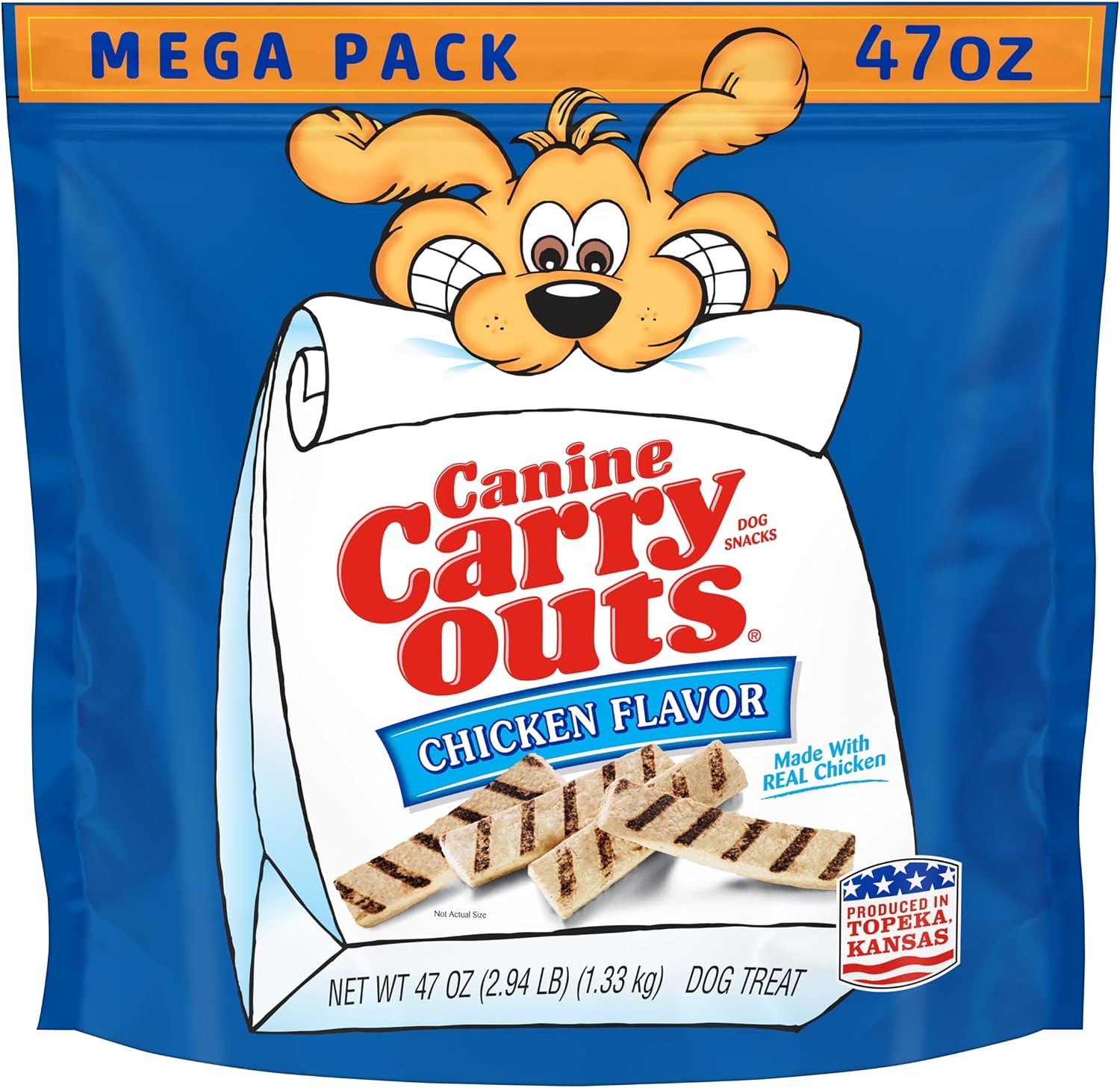 Canine Carry Outs Beef Flavor Dog Treats, 47oz Bag - Image 13