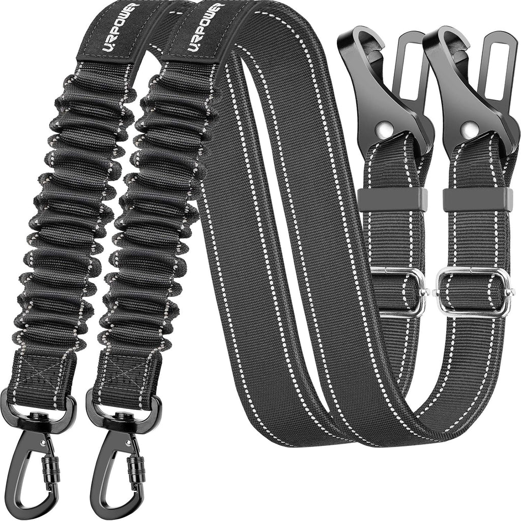 URPOWER 3-in-1 dog seat belt front view for car safety