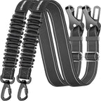 URPOWER 3-in-1 dog seat belt front view for car safety