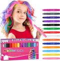 MSDADA hair chalk for girls 14 piece temporary color kit front view