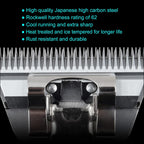 Furzone professional snap on pet clipper blade showing universal A5 compatibility mechanism