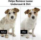 Premium dog bath shampoo featuring coconut and avocado oil for coat health.