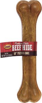 Cadet Premium Grade Pressed Beef Hide Bones, Long Lasting Rawhide Dog Chews, 6.5 Inch (12 Count) - Image 9