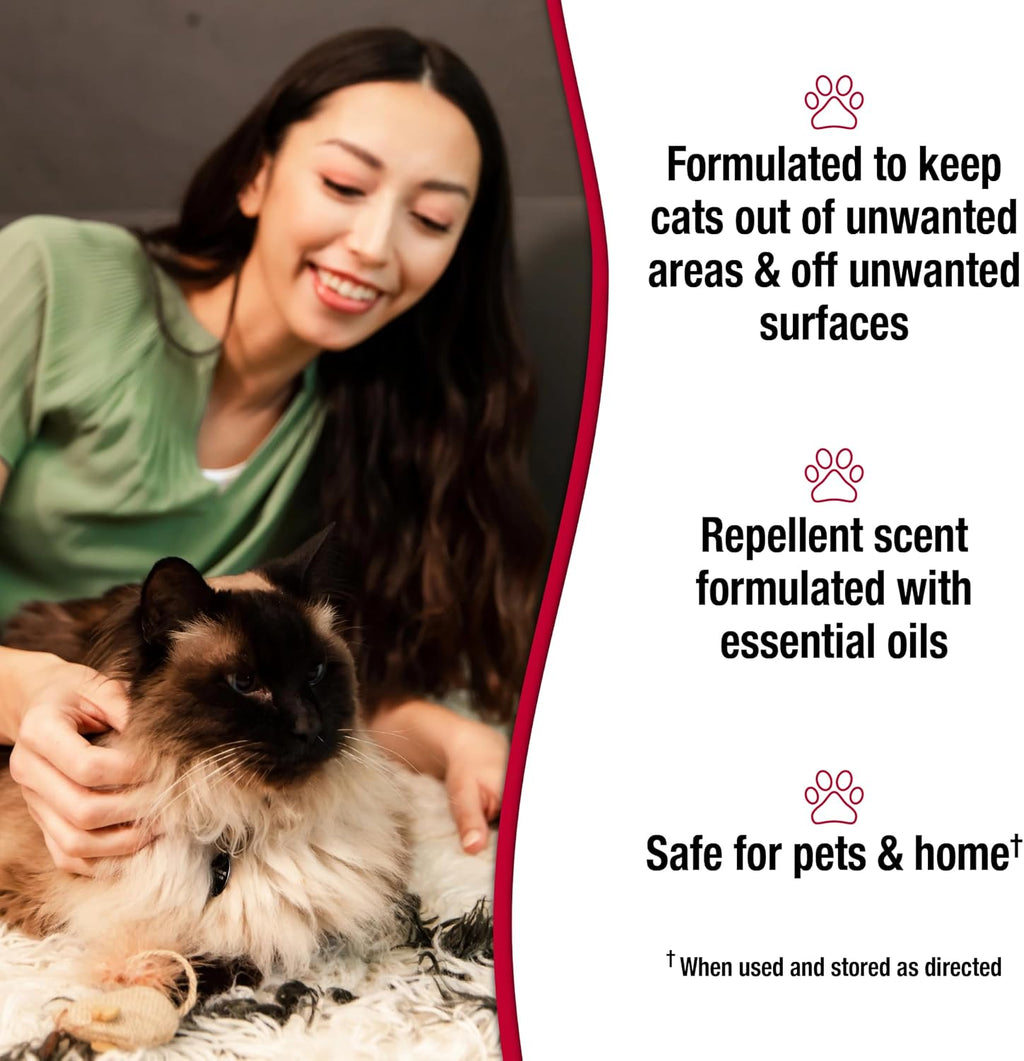 Nature's Miracle Advanced Platinum Cat Pet Block Repellent Spray, 8 Ounces, Indoor Training Aid for Cats - Image 10