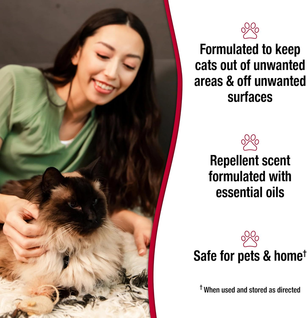 Nature's Miracle Advanced Platinum Cat Pet Block Repellent Spray, 8 Ounces, Indoor Training Aid for Cats - Image 10