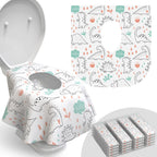 Relyo disposable toilet seat covers 20 pack front view showing packaging.
