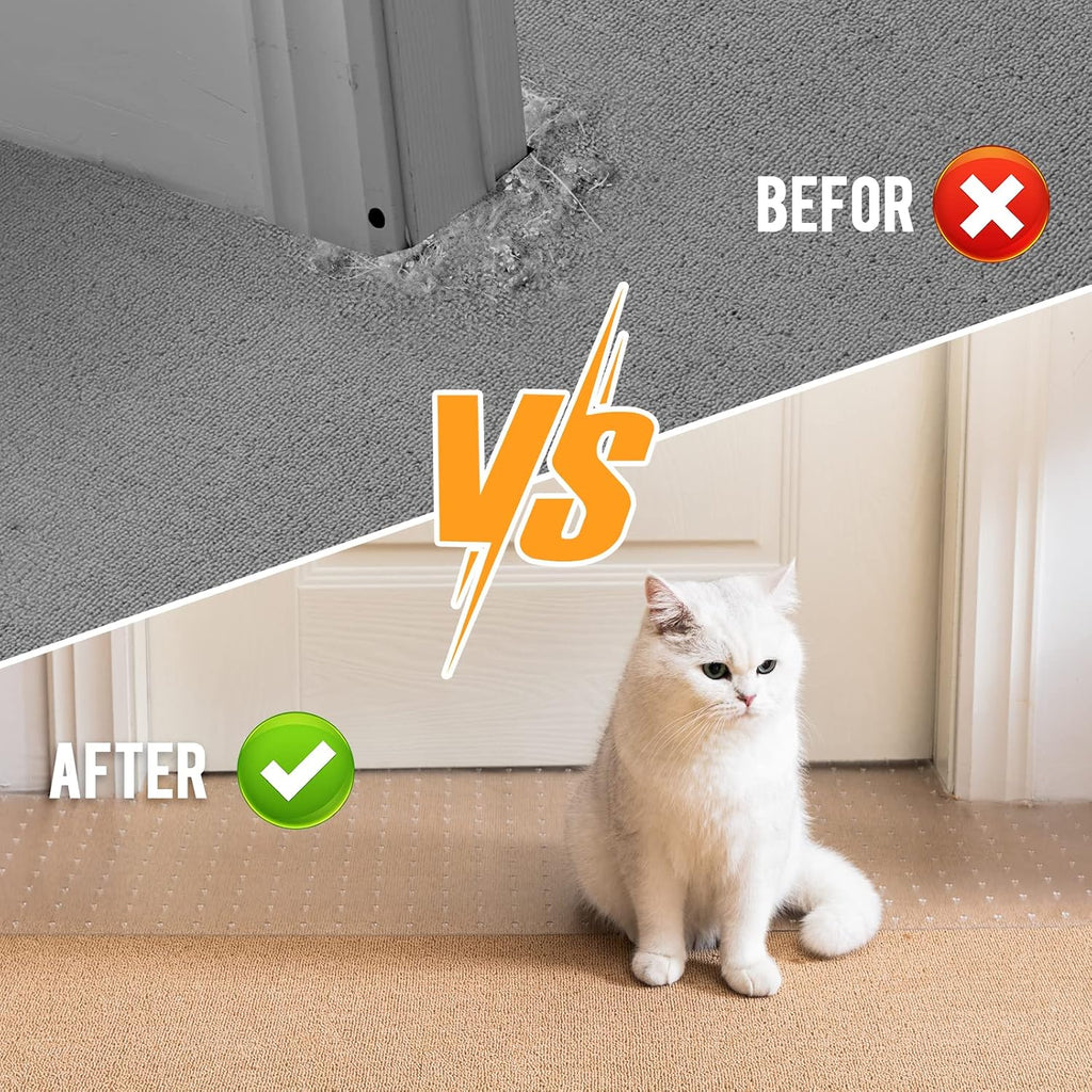 Uross anti scratch mat installed under door
