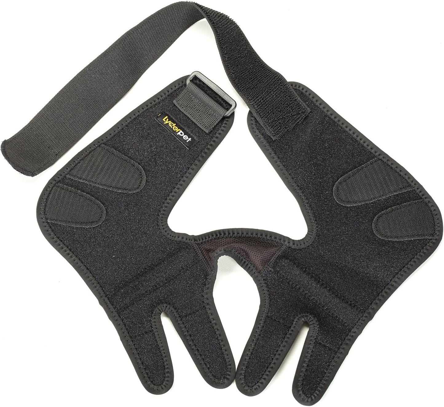Instructions for fitting Lyderpet dog elbow brace