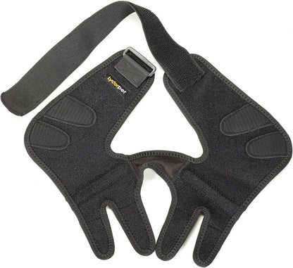 Instructions for fitting Lyderpet dog elbow brace