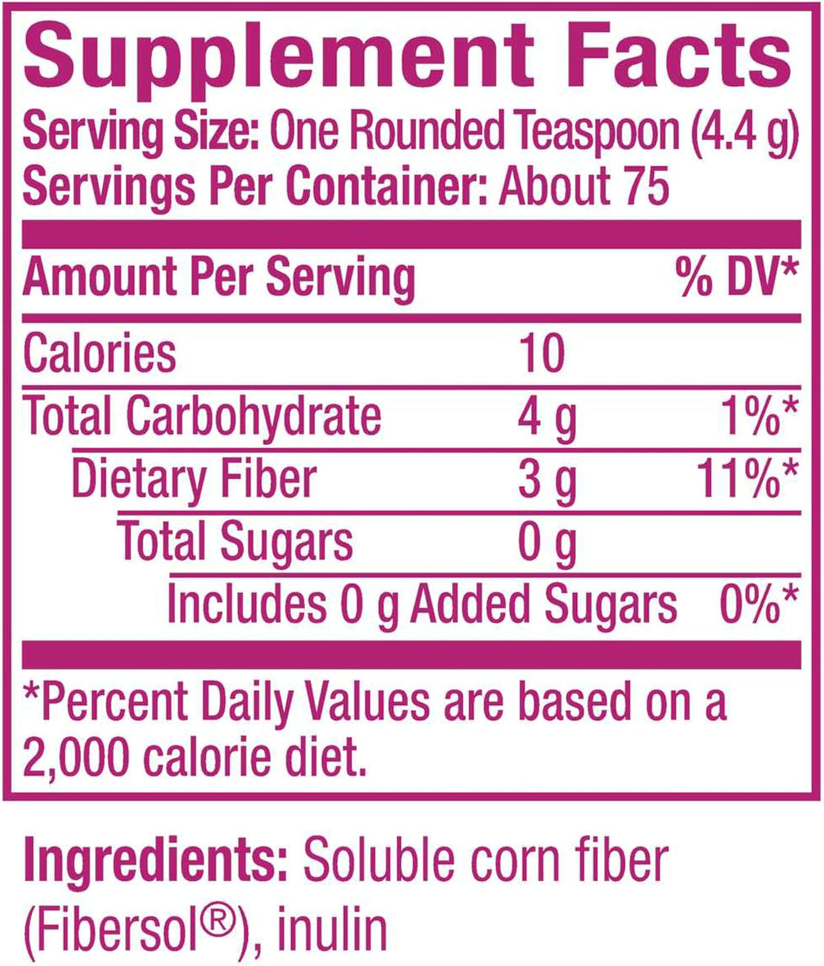 Metamucil Fiber Supplement, Unflavored Clear Mixing Powder, No Grit, No Sugar Added, Plant Based Prebiotic Fiber Supplement Blend for Daily Digestive Health, 75 teaspoons - Image 9