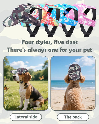 Pet Show dog cap showing ear hole placement