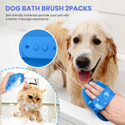 AUSRKI ergonomic non slip handle pet grooming tools full set