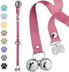 PoochieBells Dog Door Bells for Potty Training, Quick & Easy Puppy Potty Training Method Included, Handcrafted in USA with Loud, Paw-Safe Bells, Espresso - Image 9