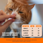 Pet Honesty Vet Backed Senior Cat Joint Supplement, Chicken, 300ct Chews - Image 6