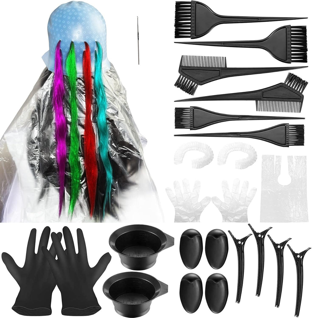 Gelmay silicone highlight caps 24 piece set front view