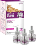 COMFORT ZONE Cat Calming Diffuser Refill, 6 Pack - Cat Calming Pheromone Refills Help Reduce Anxiety, Stress, Scratching, Urine Marking, Aggression, (30-Day Refills, 180-Day Supply) - Image 9
