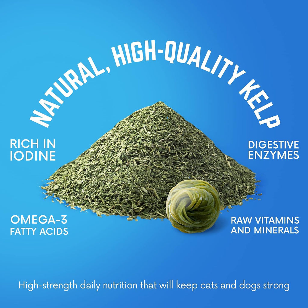 Back 40 Dogs organic pet kelp powder ingredient label details