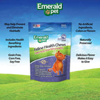 Emerald Pet cat supplement back label ingredients view