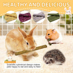 VESPRO rabbit chewing toys selection inside a sealed container for maximum freshness.