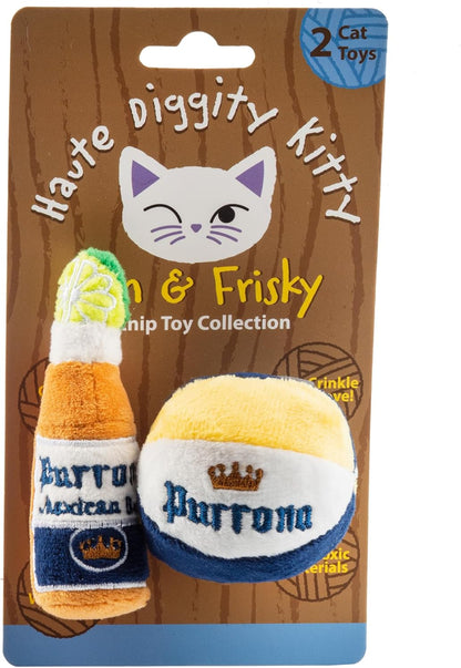 Haute Diggity Kitty Cowgirl Set, Plush Cat Toys Catnip Filled with Interactive Crackle Sound, Safe & Durable Toys for Cat & Kitten, 2 Pcs - Image 11