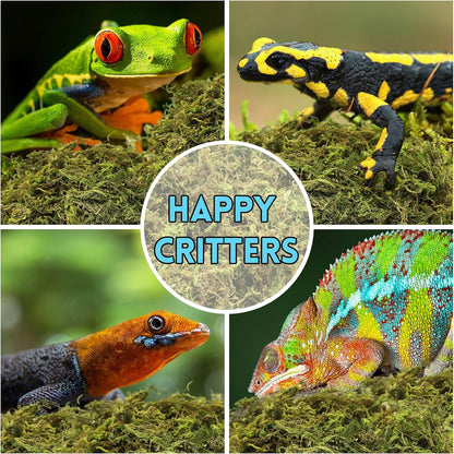 Natural nesting and burrowing medium for reptiles and small rodent pets.