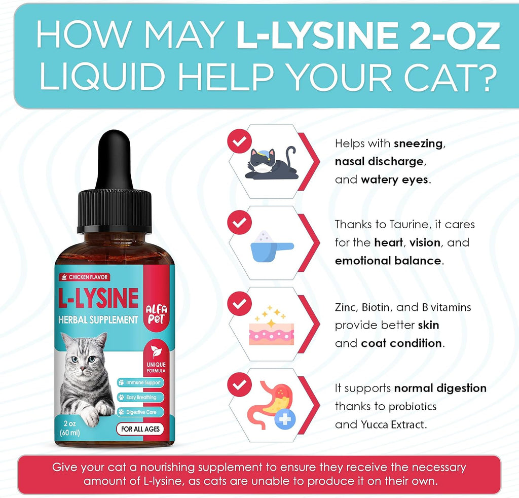 Alfa Pet feline immune booster bottle showing chicken flavor label.