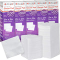 Healqu 1000 gauze pads 2x2 package front view showing authentic medical packaging
