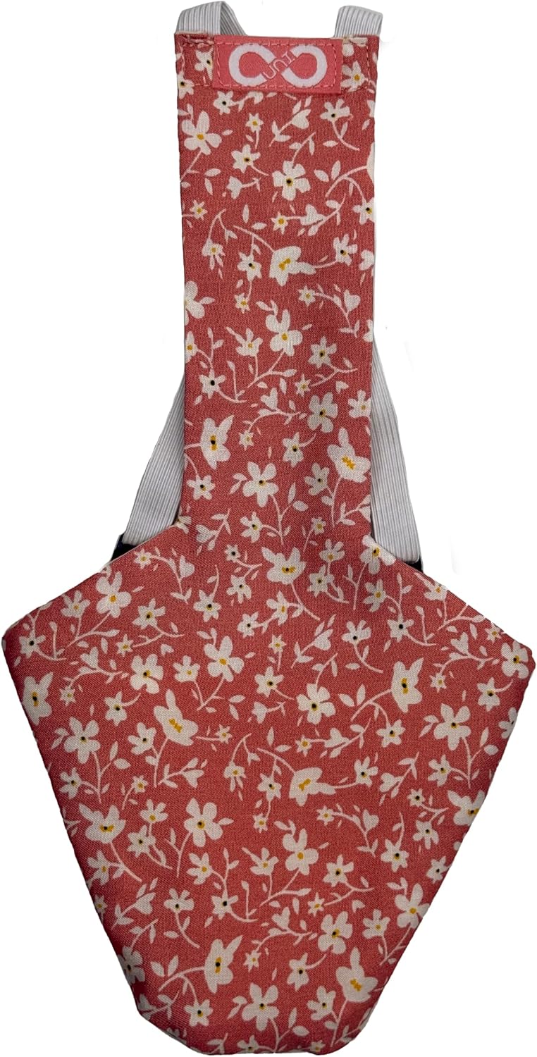 Chicken Diapers Duck Diaper Bird Diapers Diaperalls for Hens, Roosters, Ducks, Ducklings, Birds, Pigeons - Reusable, Adjustable by Uni Infinity (Pink Floral, Chicken Large, 1, Count) - Image 9
