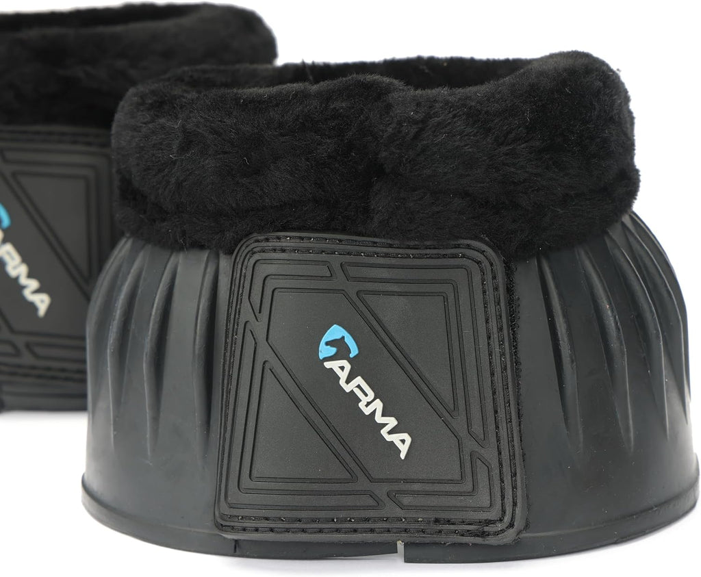 Shires Arma overreach boots showing gum rubber shell
