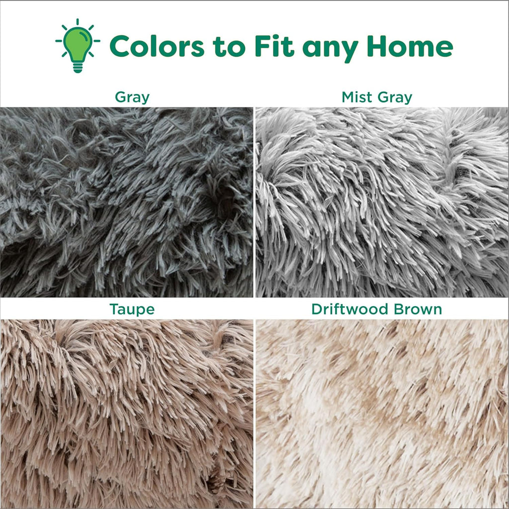 Driftwood small pet blanket reversible velvet backing detail