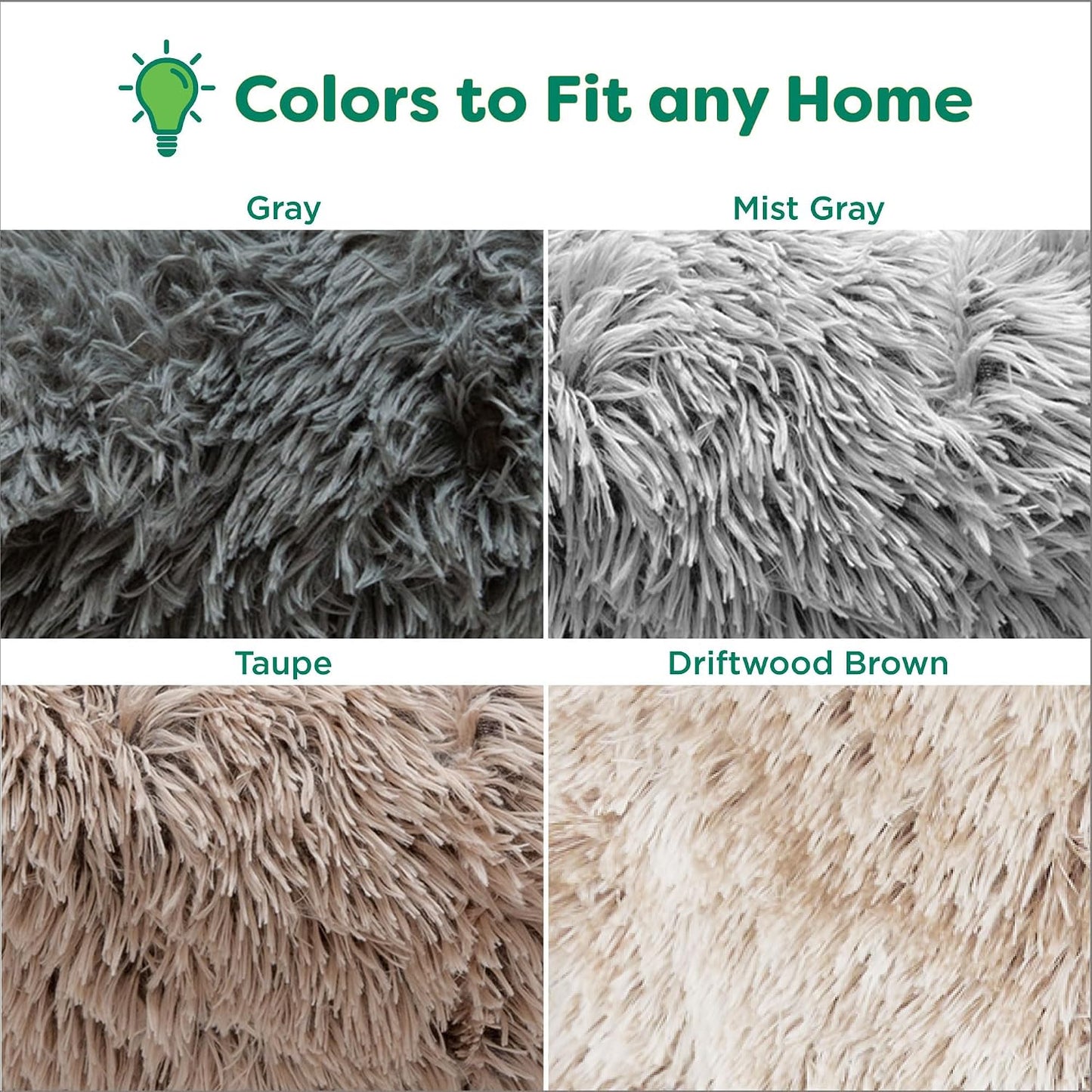 FurHaven Waterproof Throw Blanket for Dogs & Indoor Cats, Reversible Protective Pet Blanket, Large, Long Faux Fur & Velvet, Driftwood - Image 10