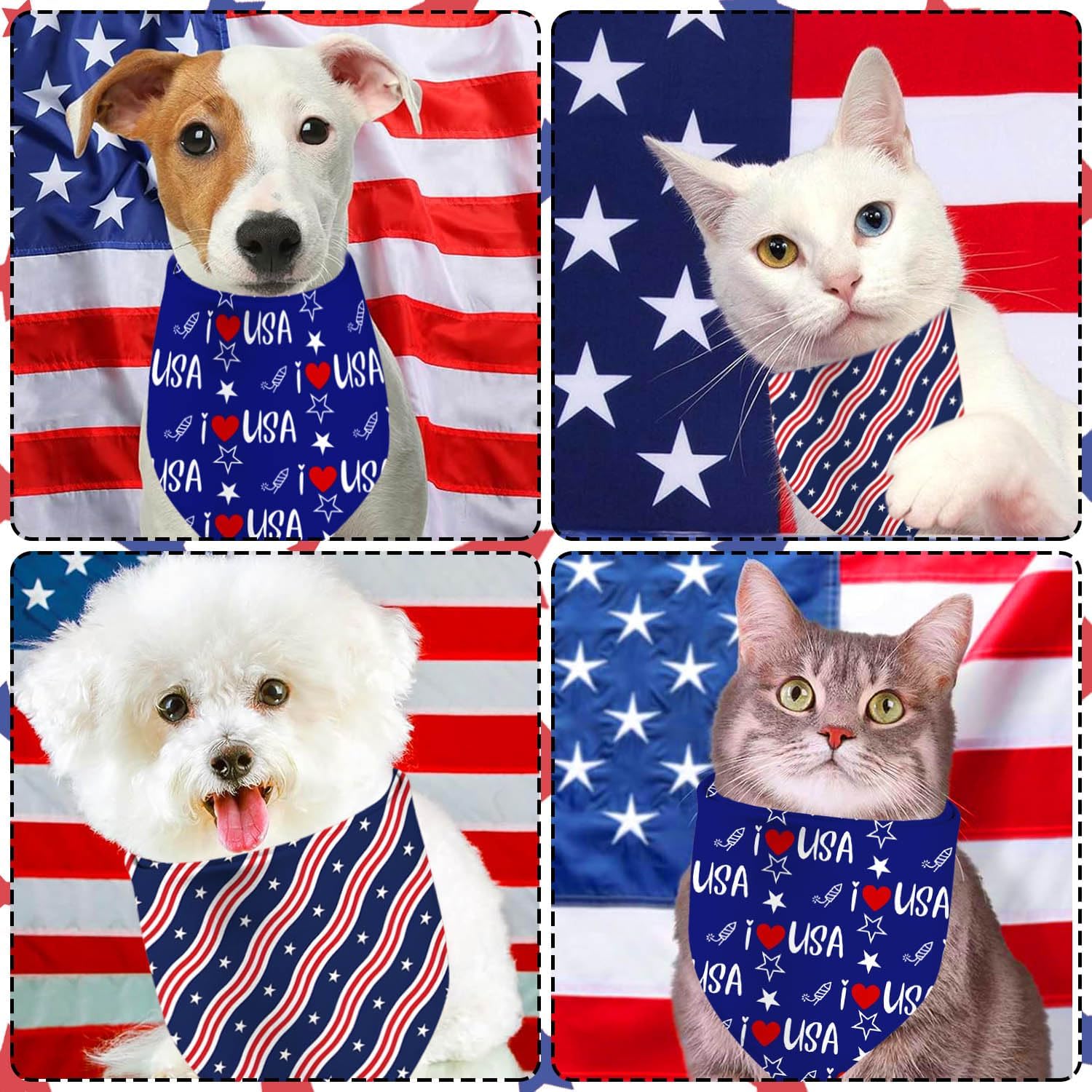 XGXHZYLC premium imported USA themed pet clothing lifestyle image outdoors