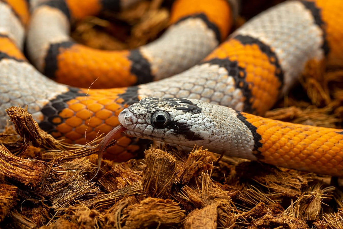 ReptiChip reptile bedding packaging showing product details